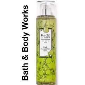 "White Citrus" Bath & Body Works Fine Fragrance Mist 8 oz